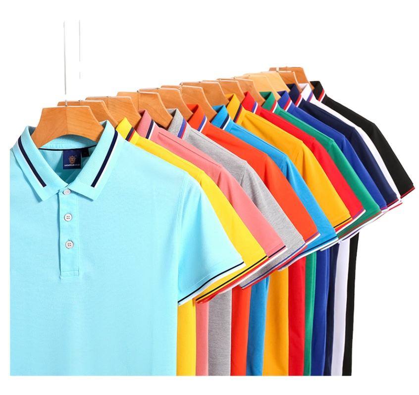 Summer New Fashion Polo T-Shirt High Quality Cotton Youth Wear