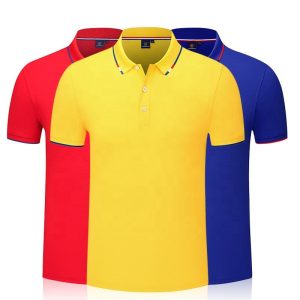Summer Polyester Polo T-Shirt Quick Dry Over Size Golf Unisex