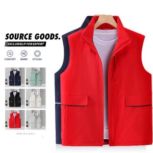 Custom Photography Work Vest | Multi-Pocket Reflective Fishing Waistcoat