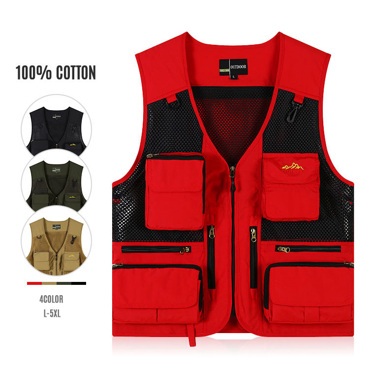 Multi-Pocket Sport Vest | Super Quality Outdoor Utility Waistcoat for Men