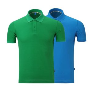 2022 Men's Polo Shirt 100% Cotton Printed Collar Custom Golf T-Shirt