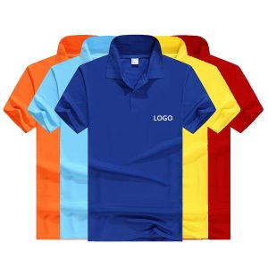 Top Sell Polo Shirt 100% Cotton Wholesale Plain Plus Size Golf T-shirt