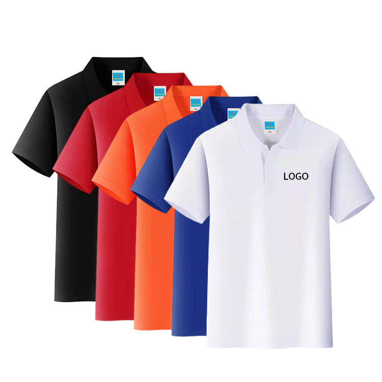 Wholesale Golf Polo T-Shirt 200 GSM Polyester Cotton Custom Men's Clothing
