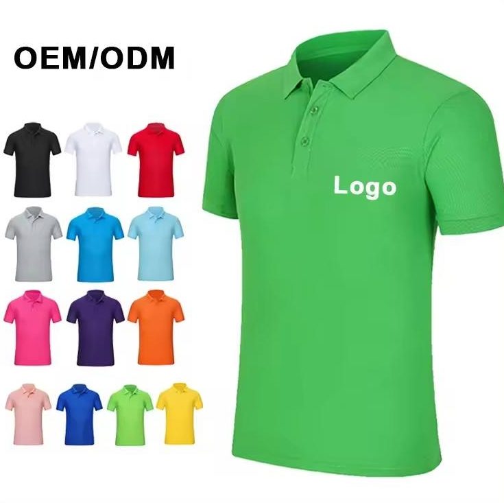 Wholesale custom embroidered polo shirt for corporate branding - Gefot