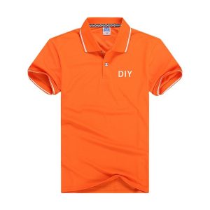 Wholesale Cheapest Polo Shirt 100% Polyester Custom Uniform T-Shirt