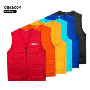 Wholesale Mesh Work Vest | Custom Multi-Pocket Summer Fishing Vest