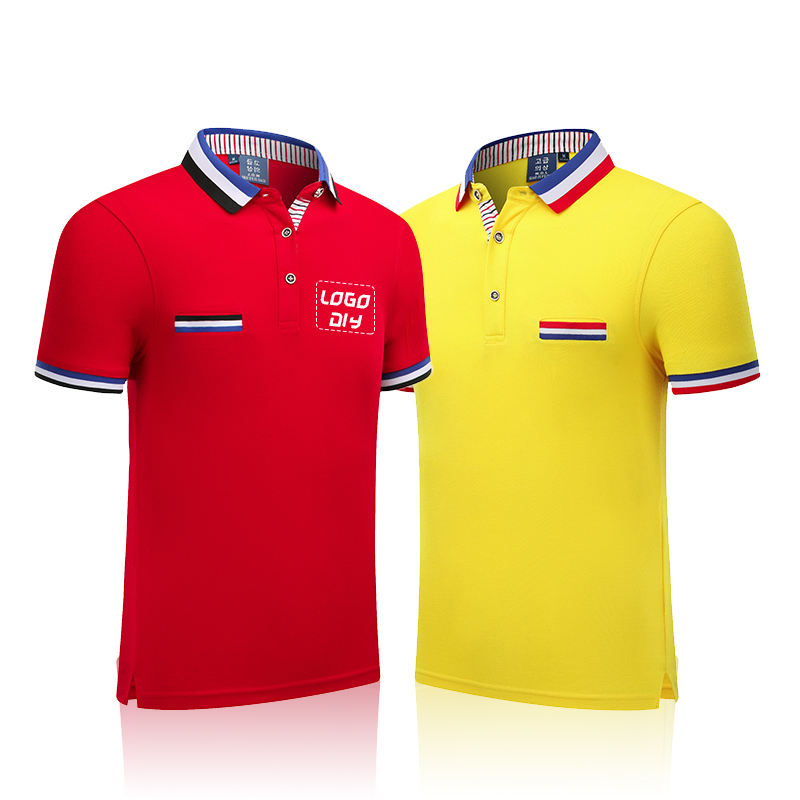Wholesale Custom Polo Shirt 100% Cotton Quick-Dry Golf T-Shirt