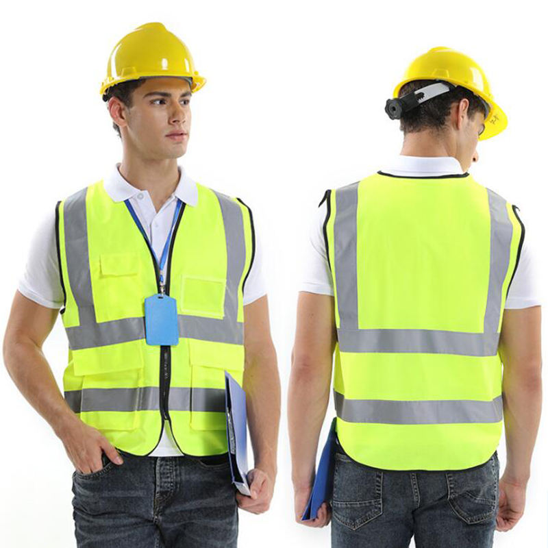 Custom Hi-Vis Safety Vest Wholesale | Bulk Order Reflective Jacket