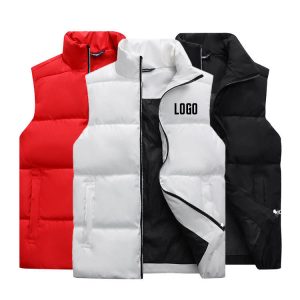 Custom Reversible Winter Vest | Wholesale High Quality Sleeveless Jacket