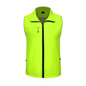 Custom Volunteer Vest | Small MOQ Unisex Advertising Work Vest
