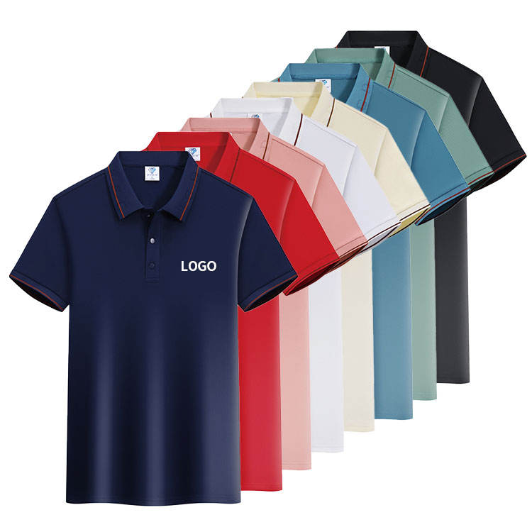 Wholesale Fashion Polo Shirt 200GSM Cotton Polyester Quick Dry Streetwear