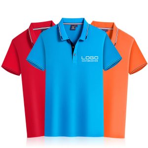 Wholesale OEM Polo Shirt Cotton Polyester Pique Plain Unisex Custom Golf