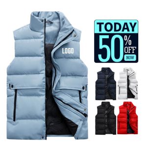 Unisex Puffer Vest | Wholesale Winter Down Sleeveless Coat