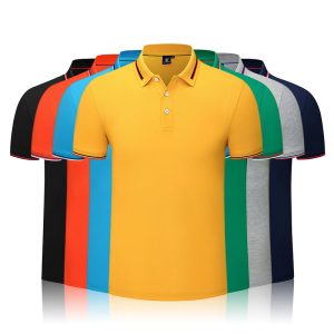 Wholesale Hot Selling Polo T-Shirt Short Sleeve Custom Men's Wear
