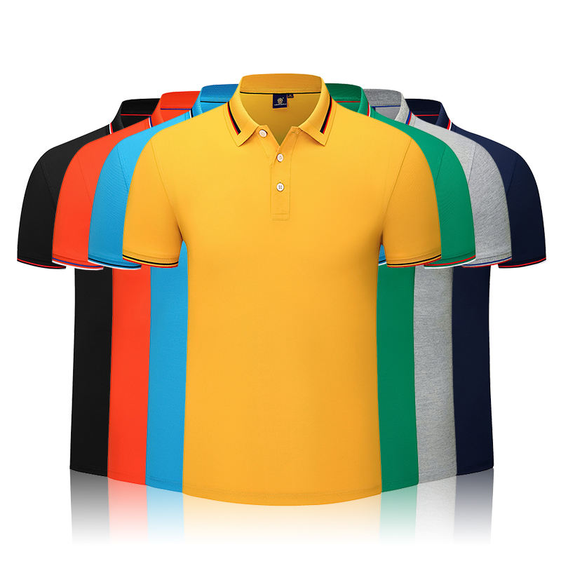 Wholesale Hot Selling Polo T-Shirt Short Sleeve Custom Men's Wear