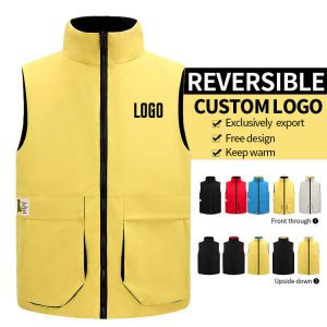 Custom Waterproof Down Jacket | Wholesale Unisex Windproof Winter Vest